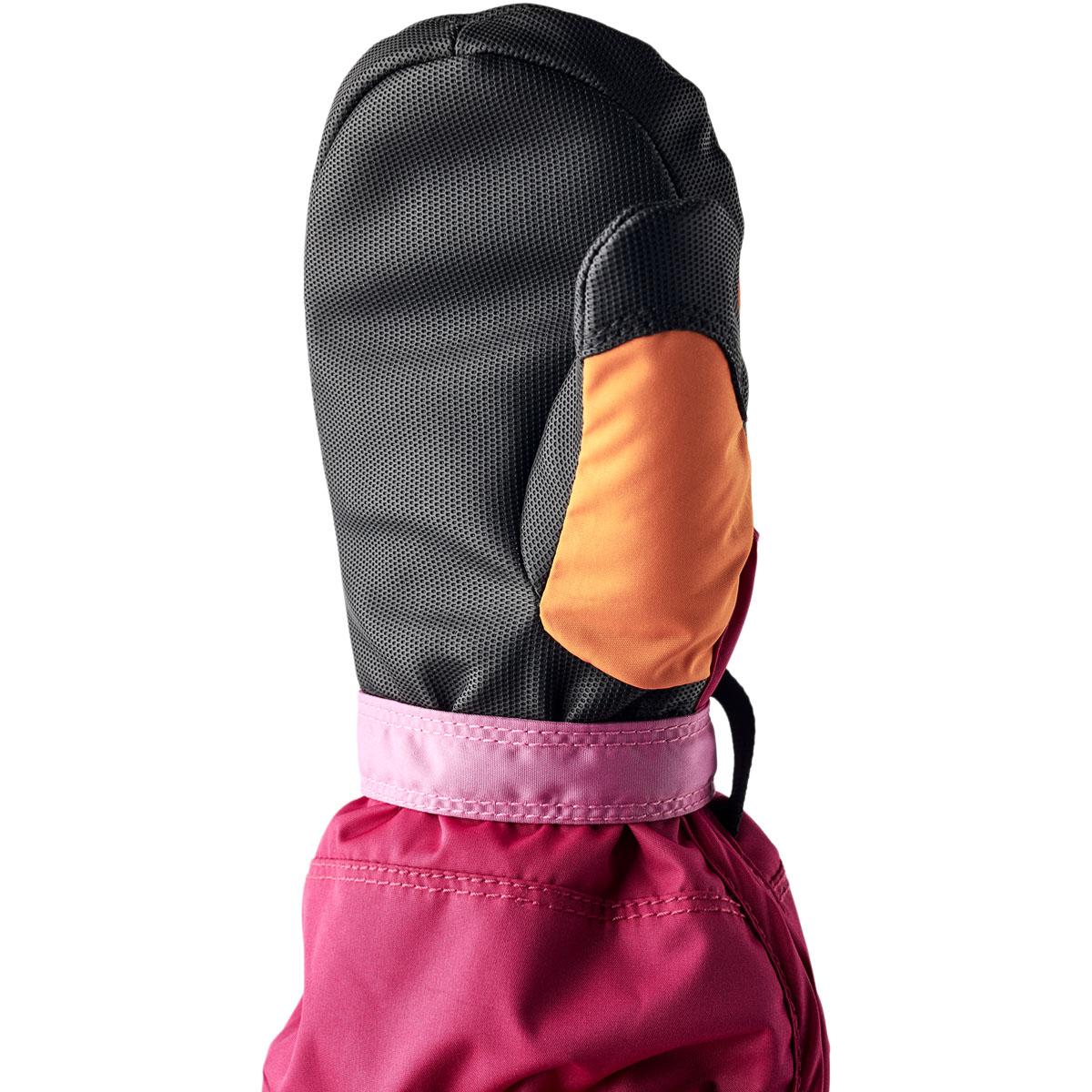 Hestra Baby Zip Votter Barn Orange/Orchid