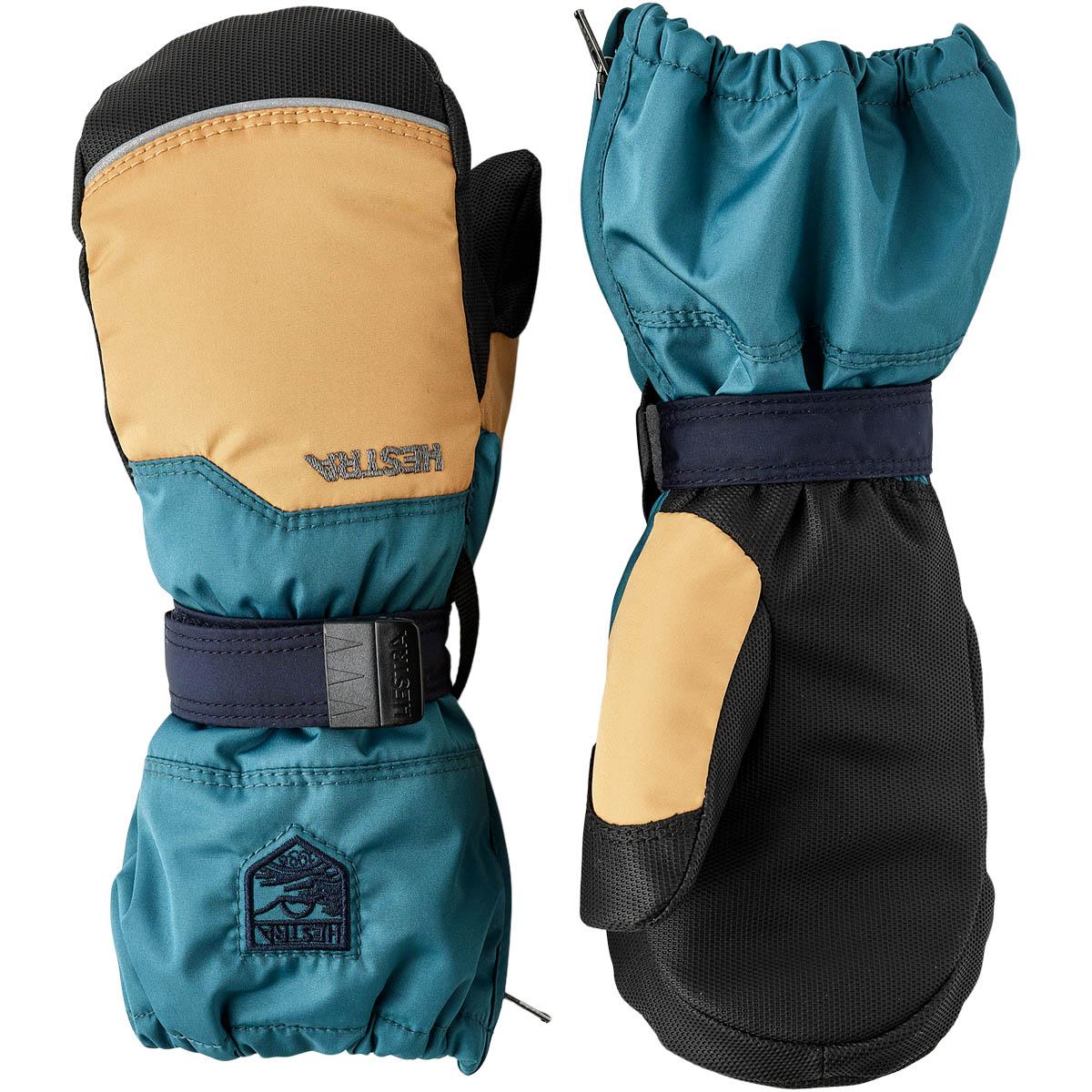 Hestra Baby Zip Luffer Børn Sand/Petrol