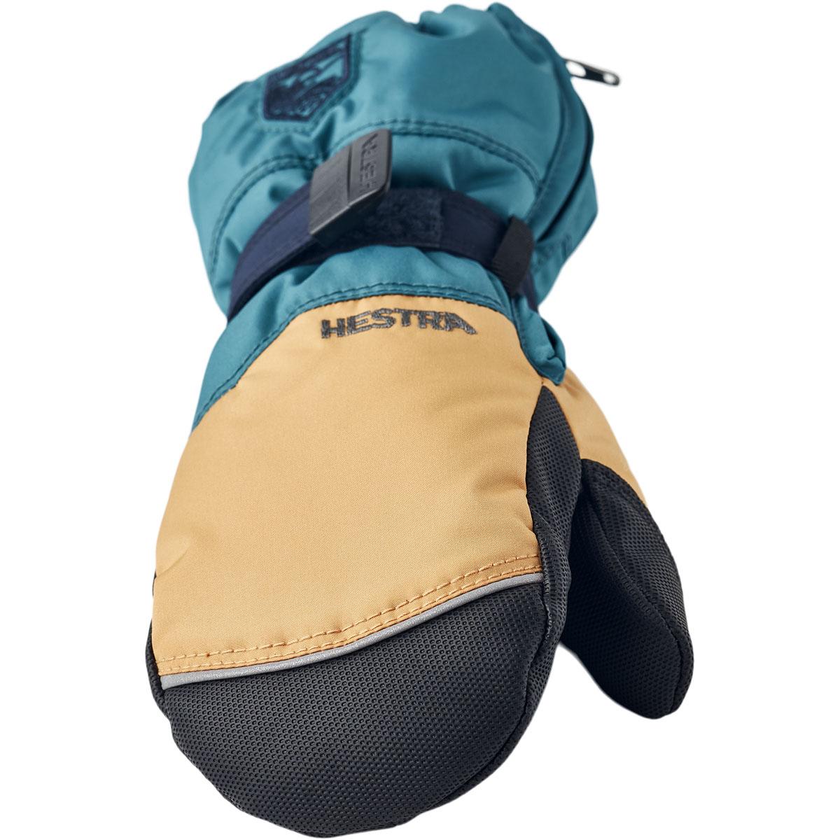 Hestra Baby Zip Luffer Børn Sand/Petrol