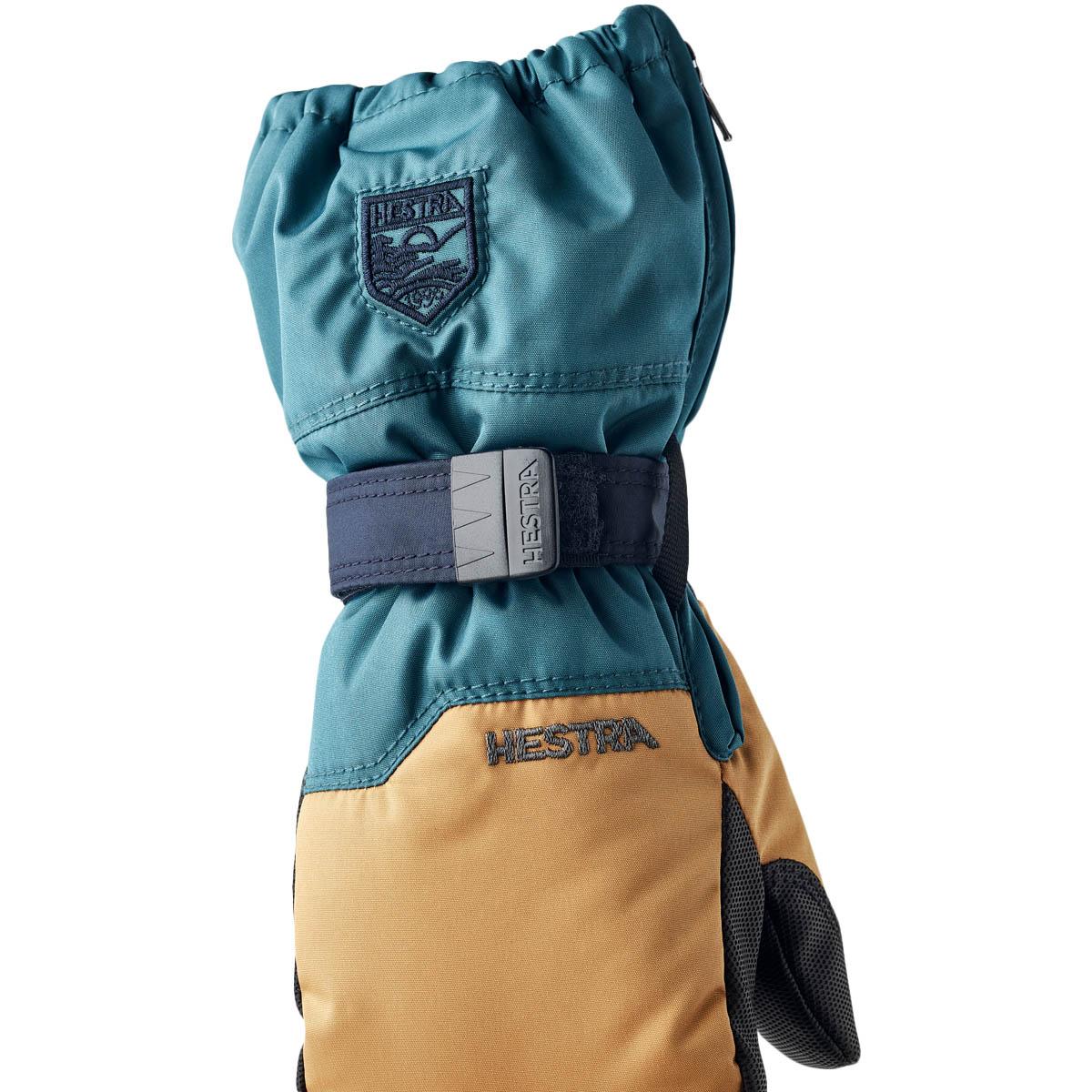 Hestra Baby Zip Luffer Børn Sand/Petrol