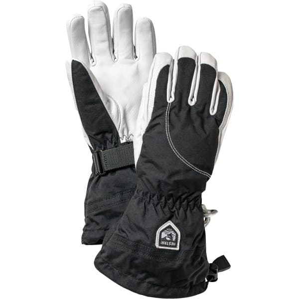 Hestra Heli Skihansker Dame Svart/Offwhite