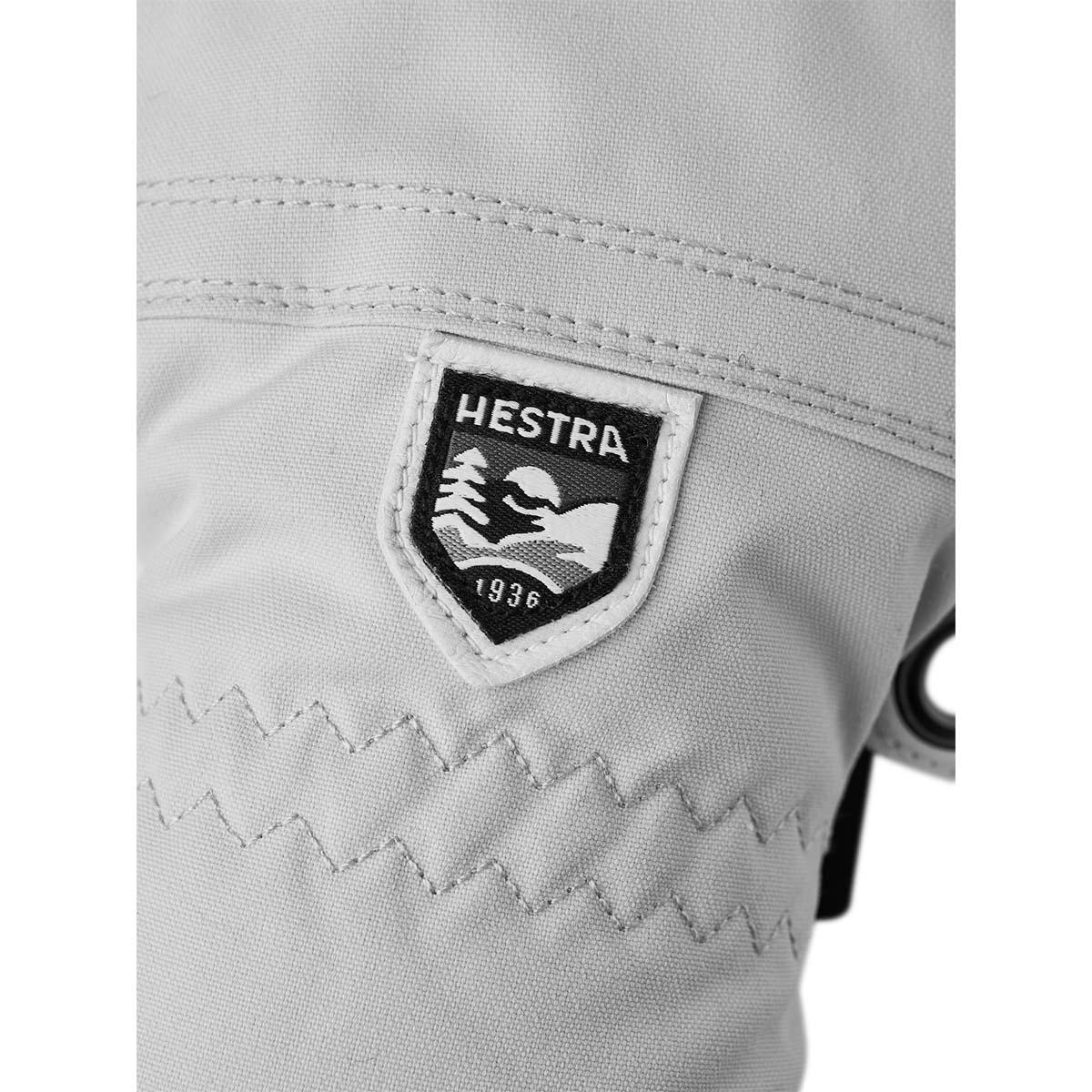 Hestra Heli 3-Finger Skihansker Dame Grey/Offwhite