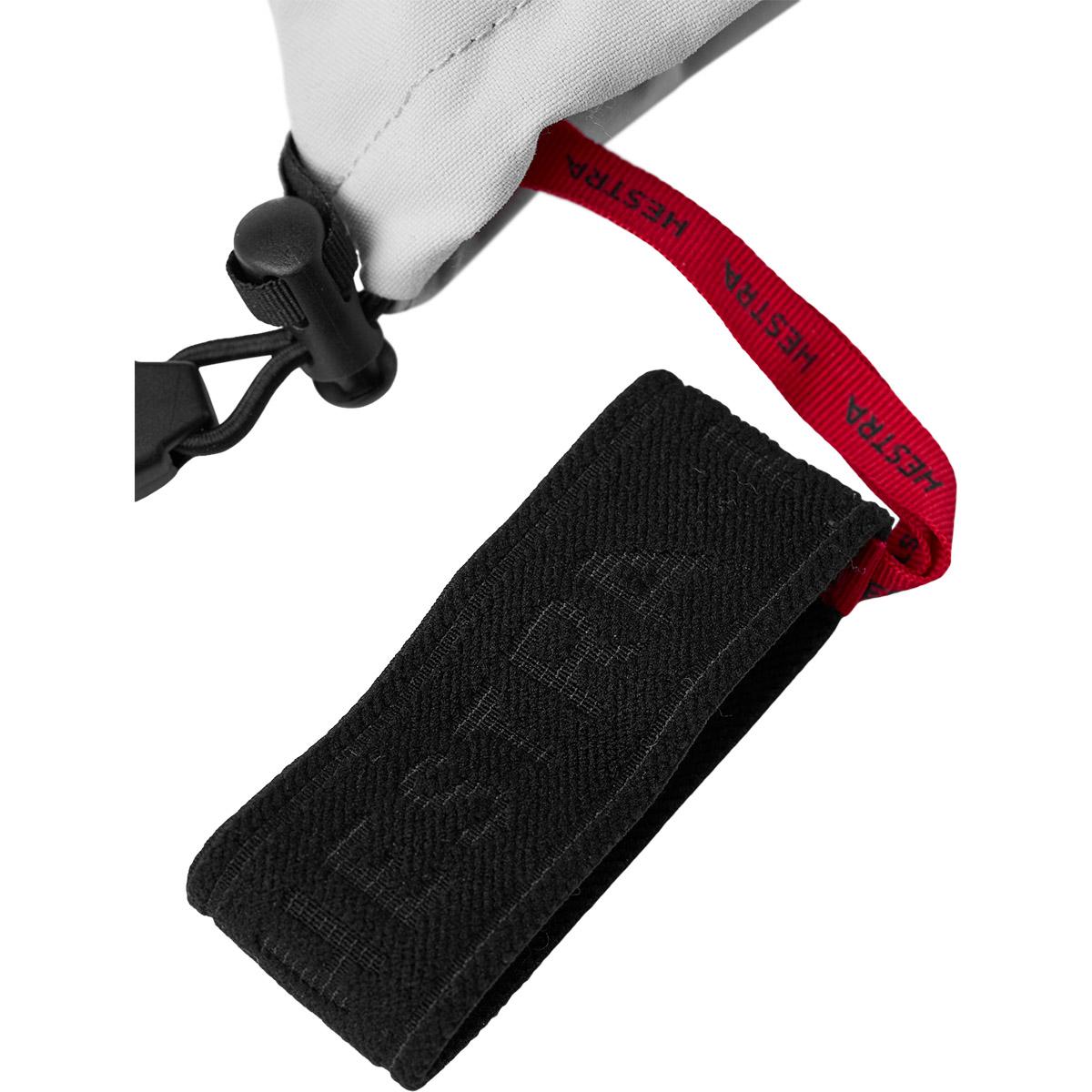 Hestra Heli 3-Finger Skihansker Dame Grey/Offwhite