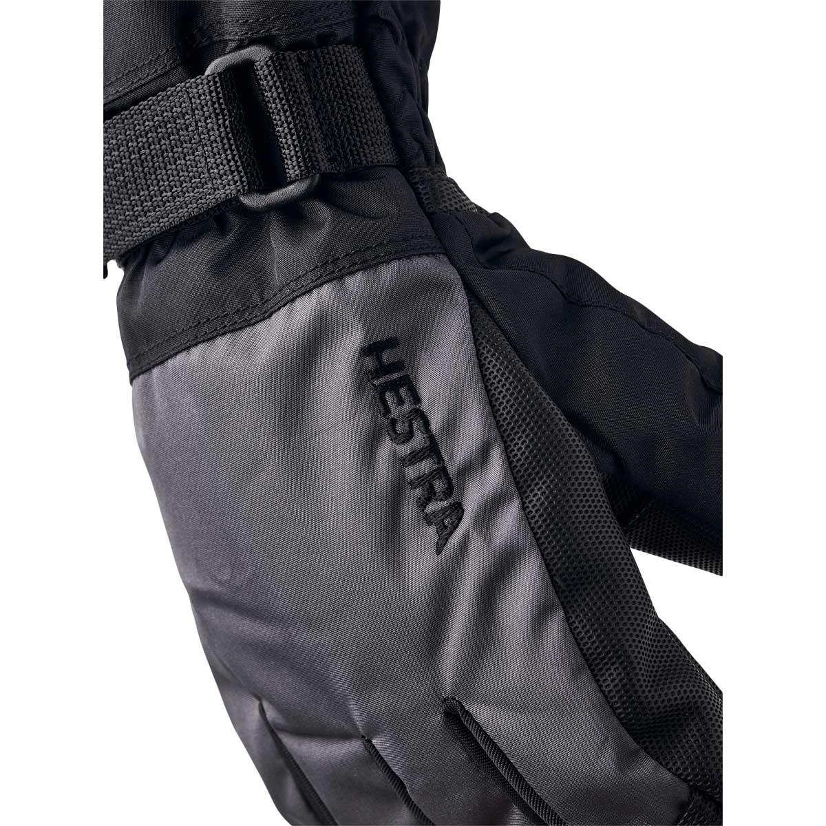 Hestra Gauntlet CZone Skihandsker Børn Black/Grey