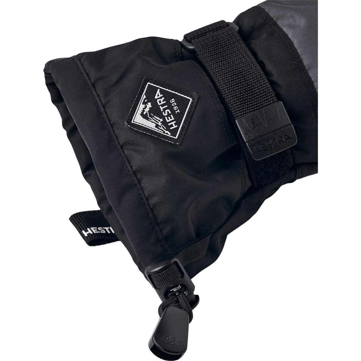 Hestra Gauntlet CZone Skihandsker Børn Black/Grey