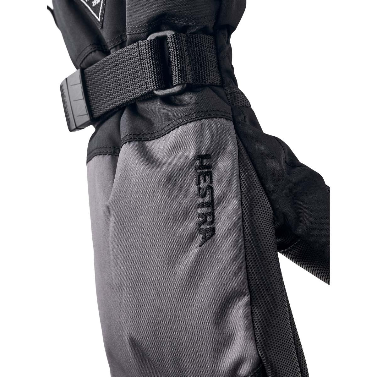 Hestra Gauntlet CZone Skivotter Barn Black/Grey