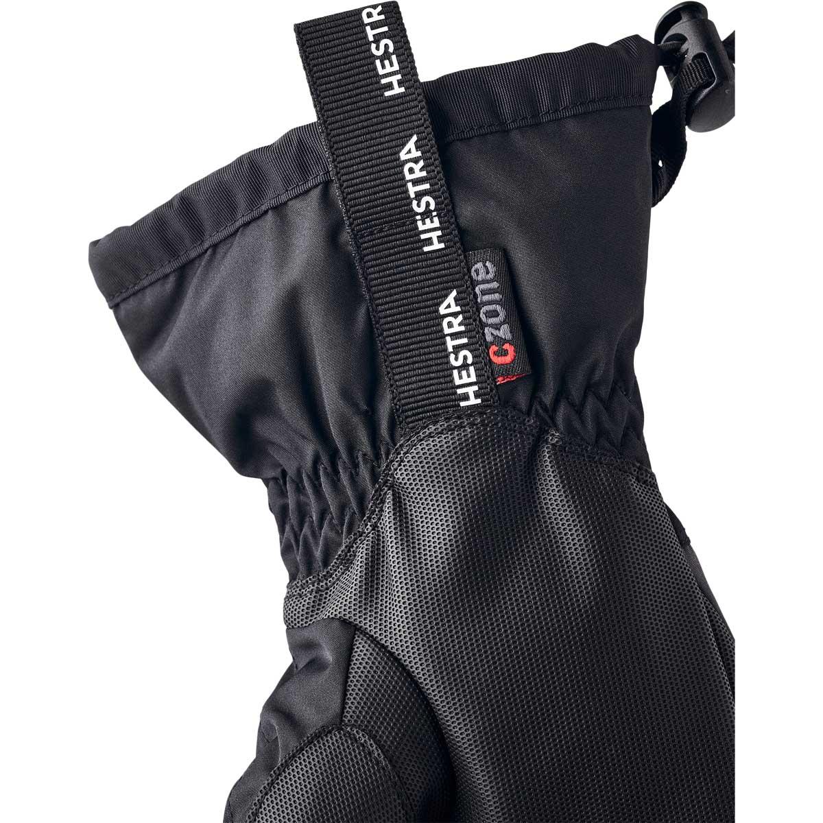 Hestra Gauntlet CZone Skivotter Barn Black/Grey