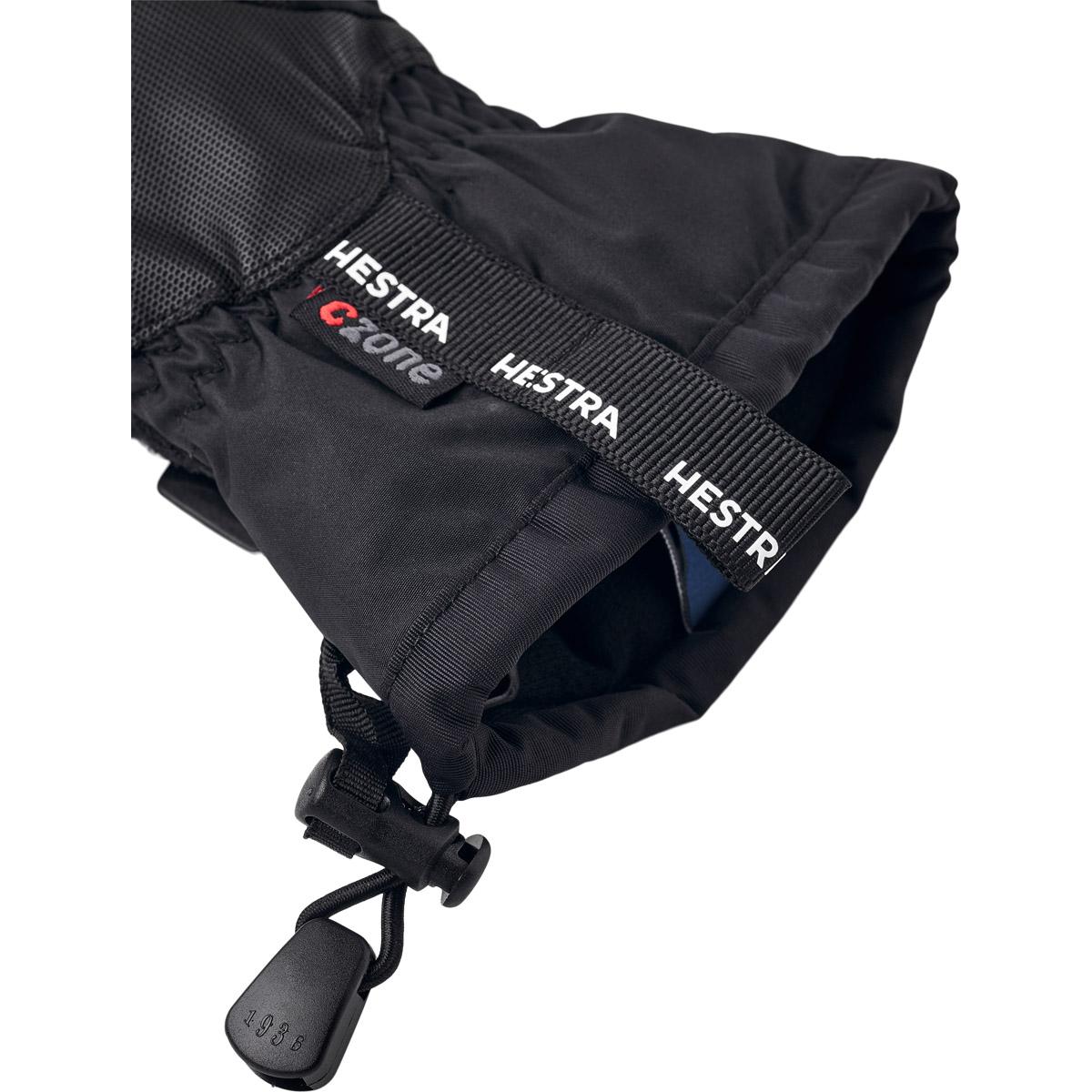 Hestra Gauntlet CZone Skivotter Barn Black/Grey