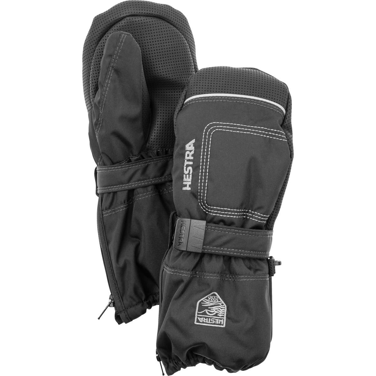 Hestra Baby Zip Long Skivotter Barn Svart/Svart