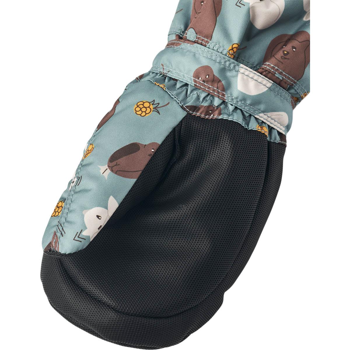 Hestra Baby Zip Long Skivotter Barn Sea blue Print