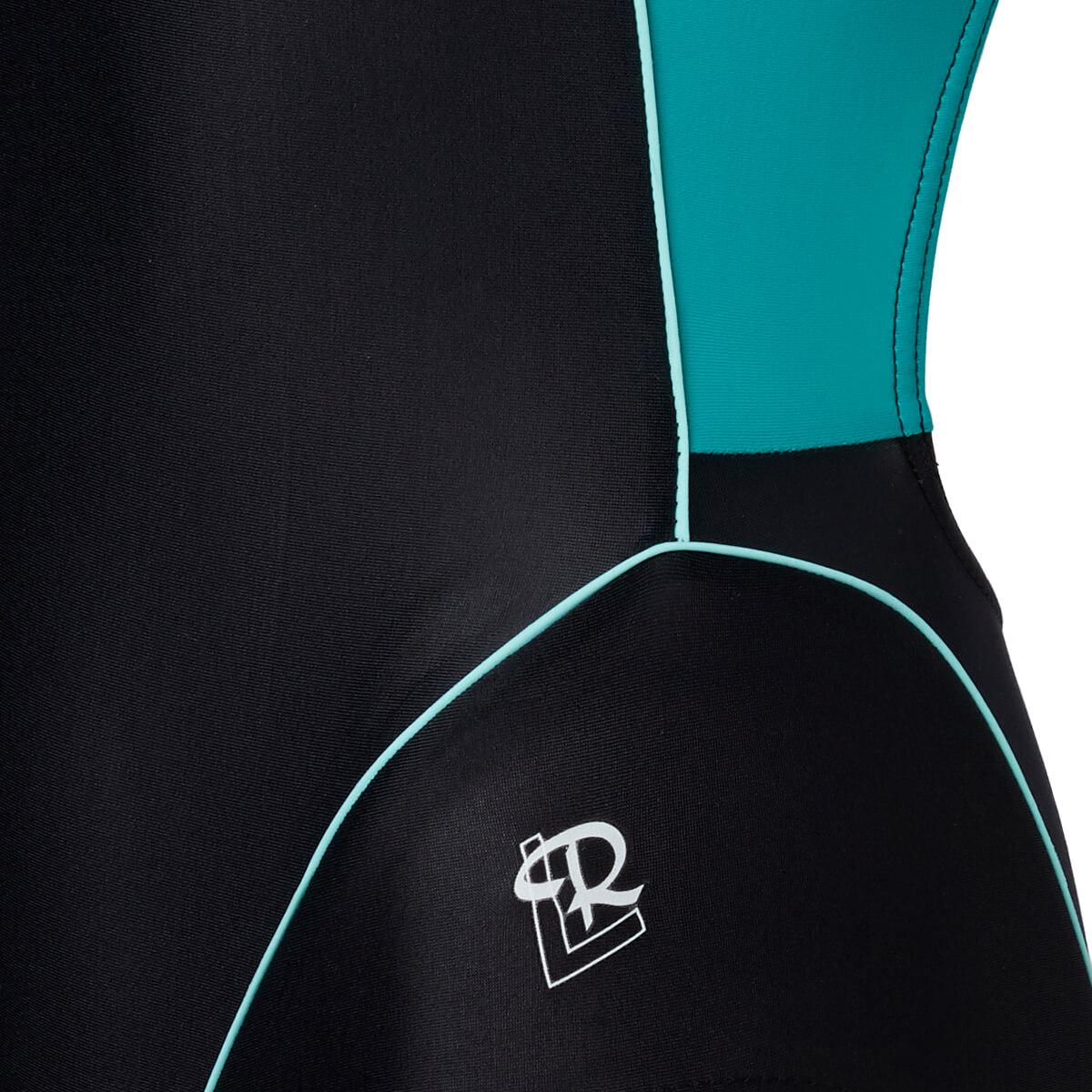 Lykke R Racerback Badedragt Børn Black v/contrast