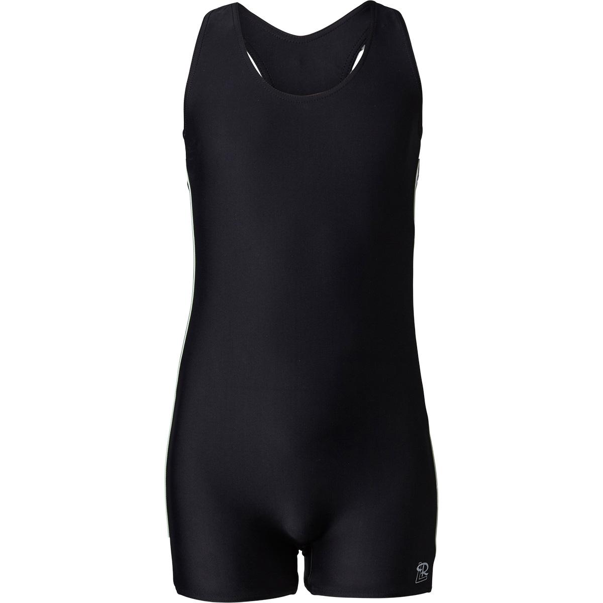 Lykke R Racerback Badedragt M/Ben Børn Black v/contrast