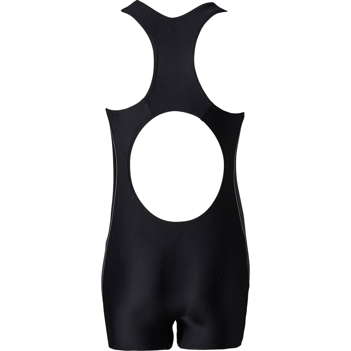 Lykke R Racerback Badedragt M/Ben Børn Black v/contrast