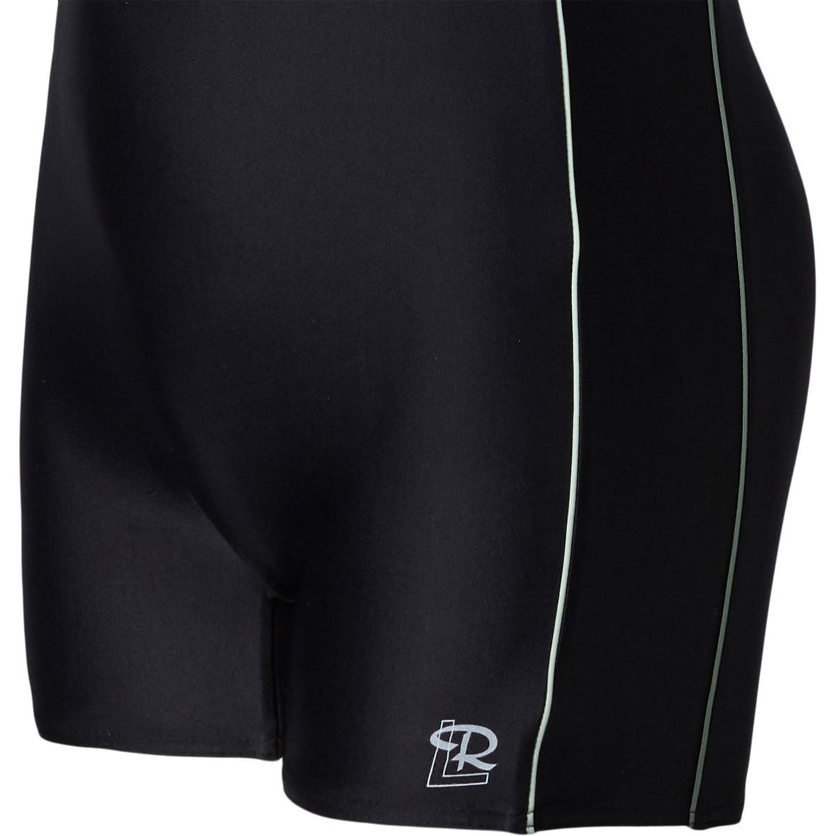 Lykke R Racerback Badedragt M/Ben Børn Black v/contrast