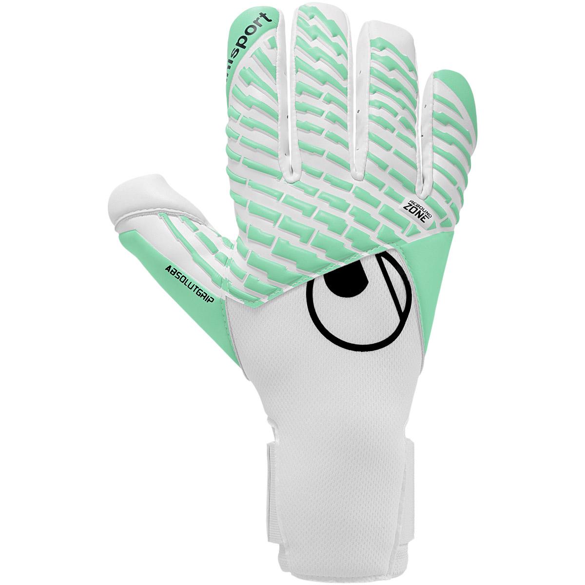 Uhlsport FM Absolutgrip Tight HN Målmandshandsker white/Mint/black