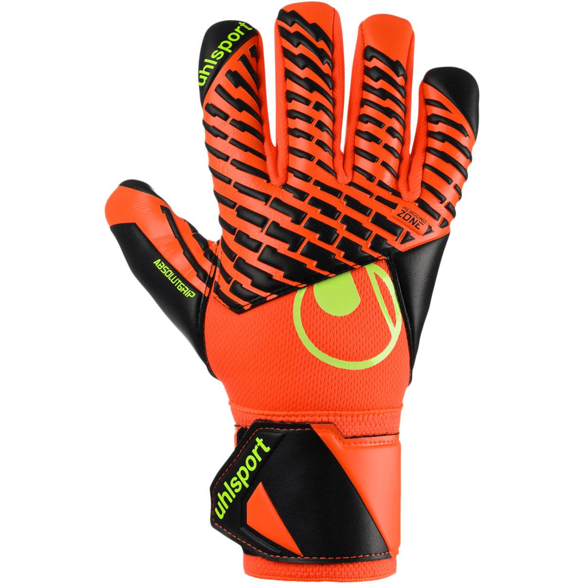 Uhlsport Fangmaschine Absolutgrip HN Pro Målmandshandsker Børn fluo red/white/fluo yello