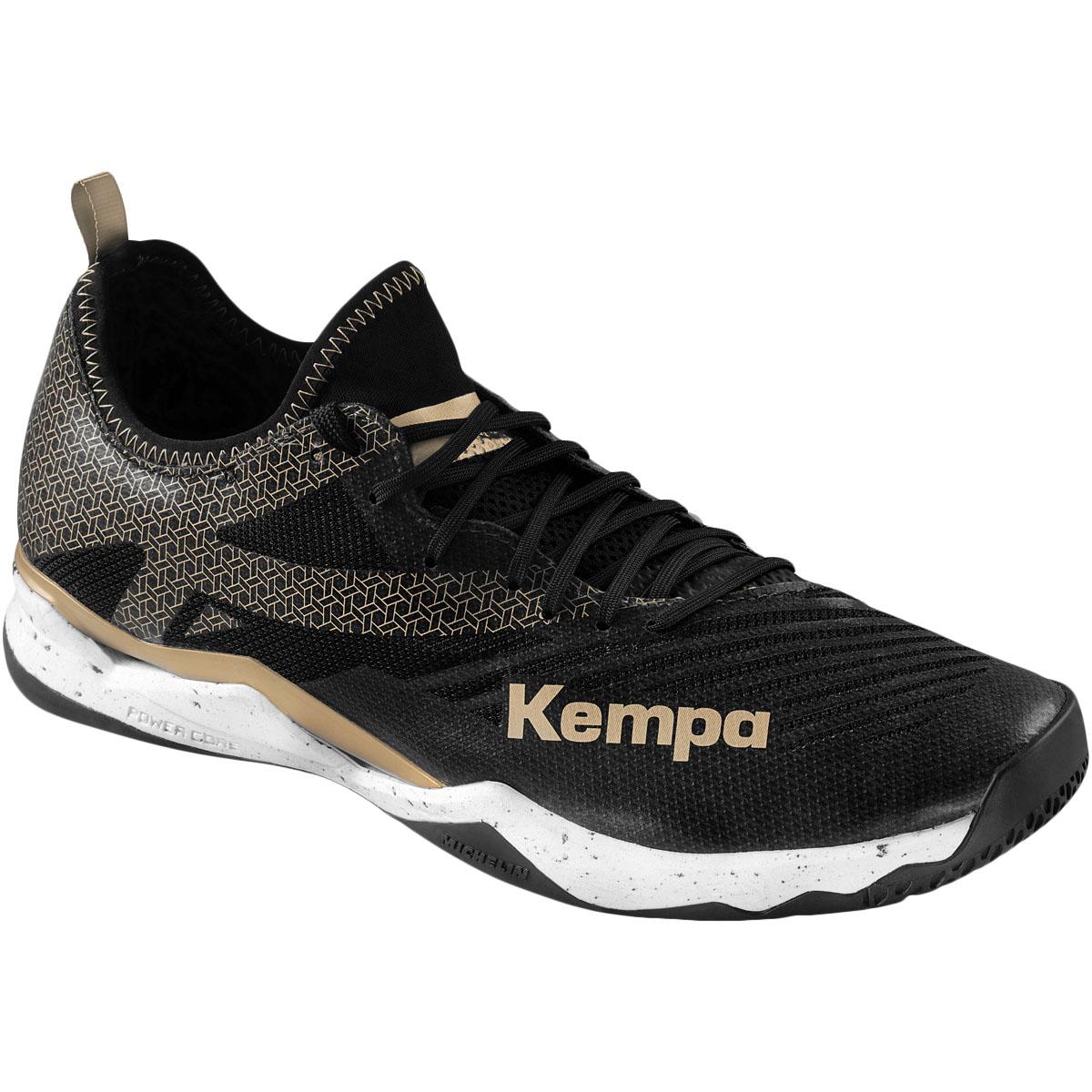 Kempa Wing Lite 2.0 Håndballsko Herre Black/Gold