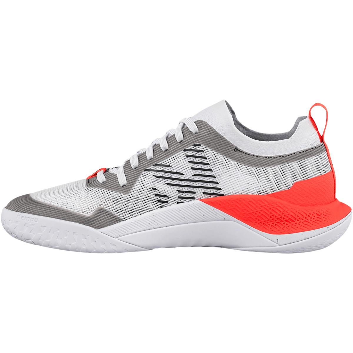 Kempa Kourtfly Håndballsko Herre white/black/fluo red