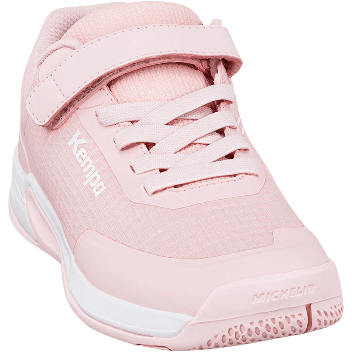 Kempa Wing 3.0 Borrelås Håndballsko Barn rose/white