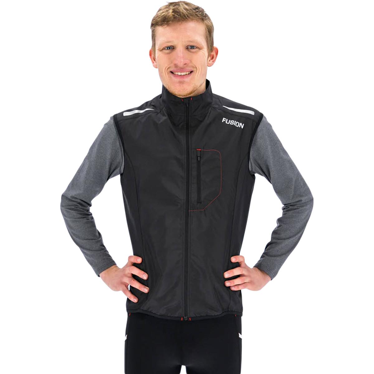 FUSION S100 Løbevest Herre BLACK