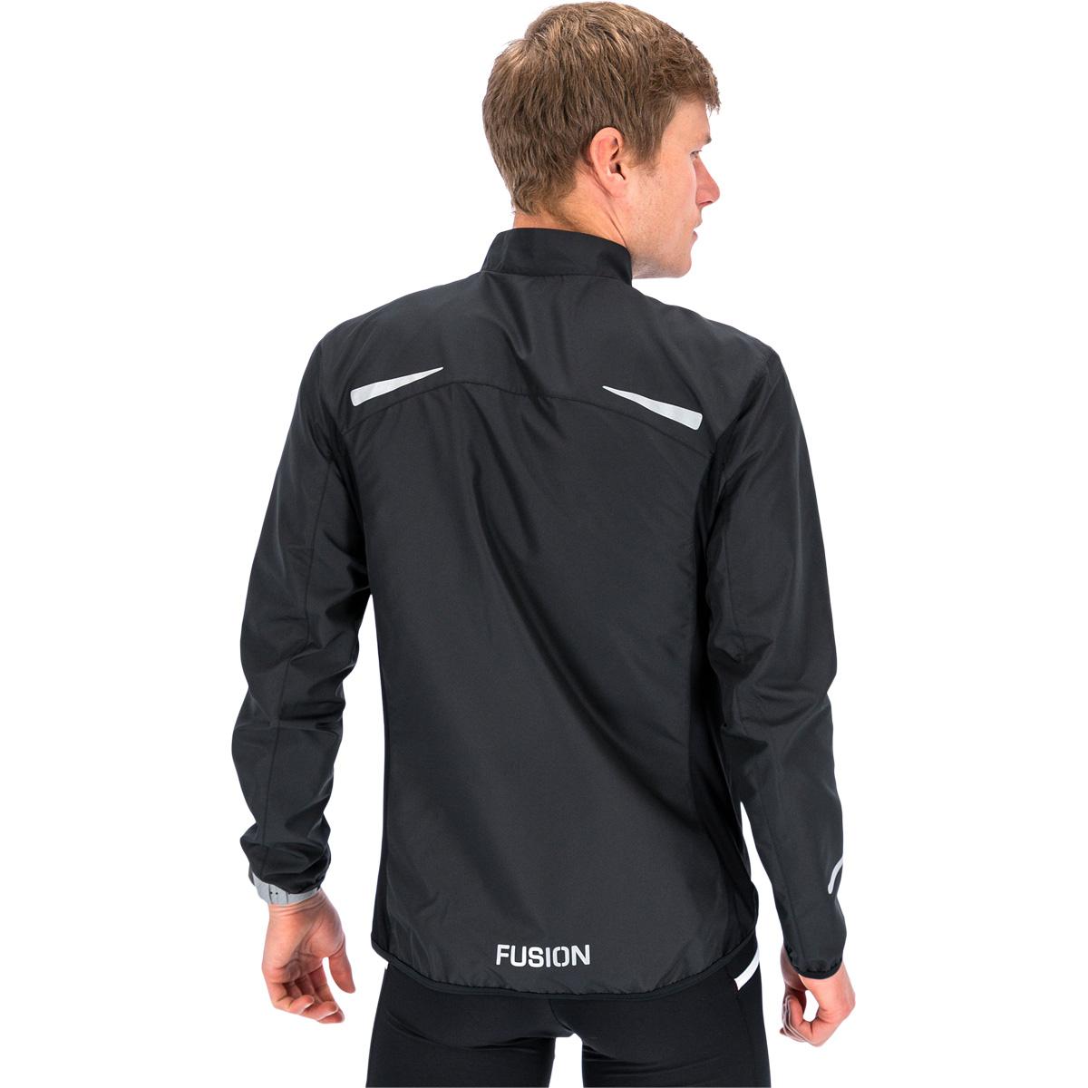 FUSION S1 Løbejakke Herre BLACK