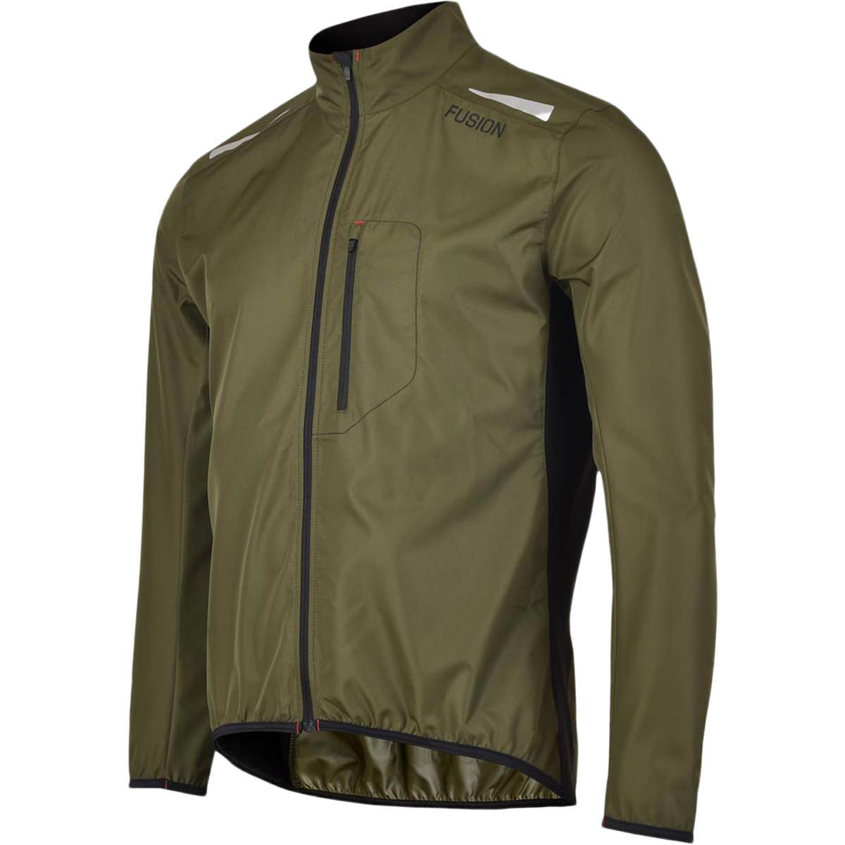 FUSION S1 Løbejakke Herre Green