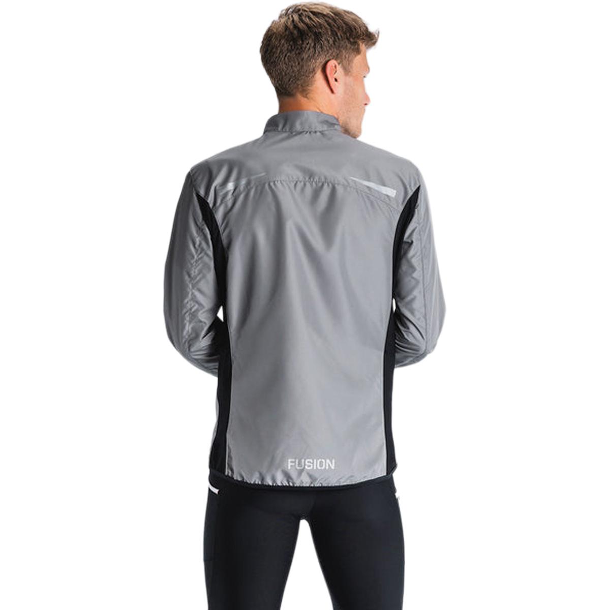 FUSION S1 Løbejakke Herre Grey