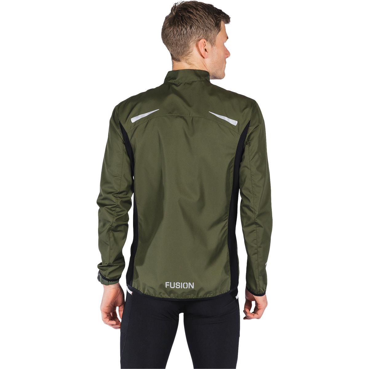 FUSION S1 Løbejakke Herre Green