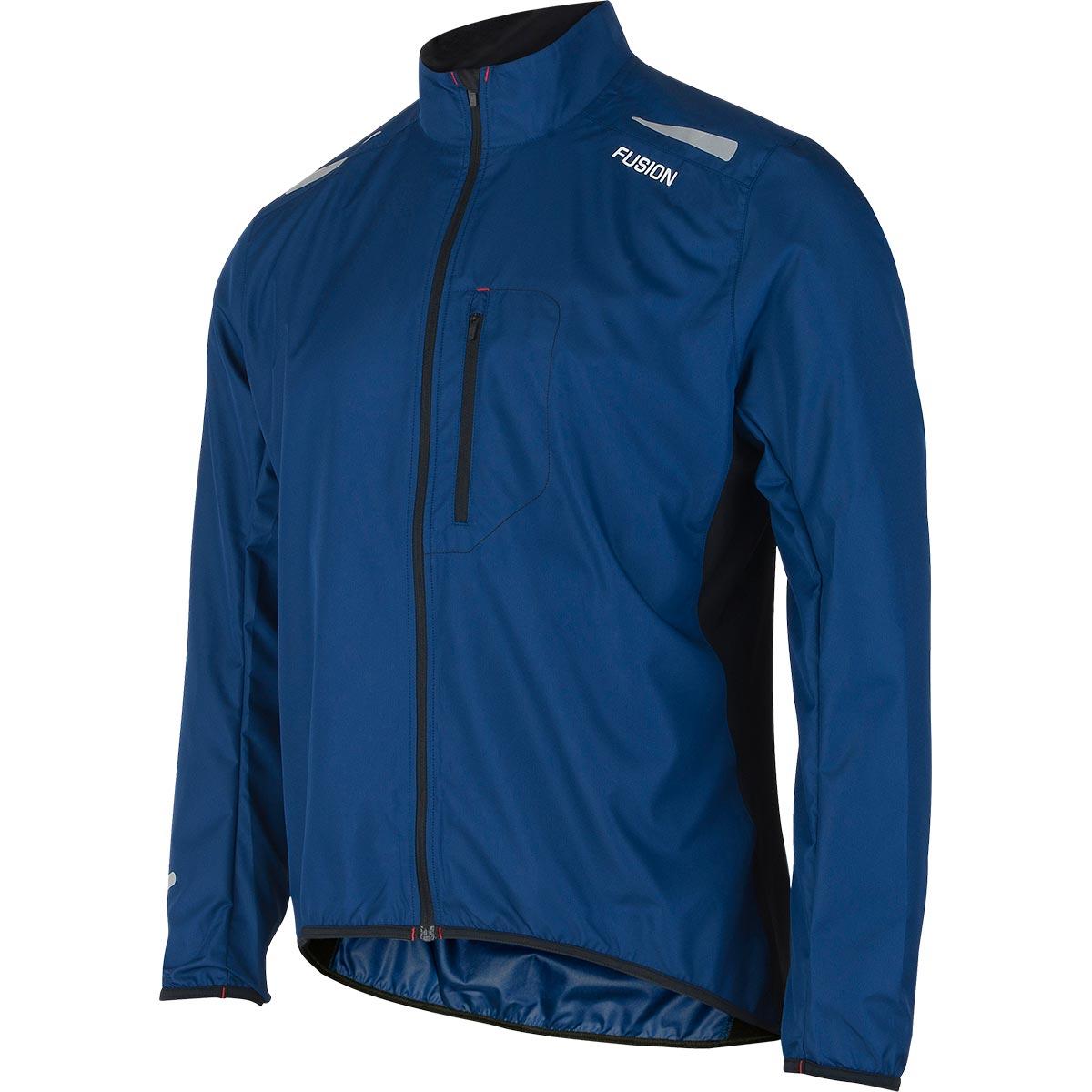 FUSION S1 Løbejakke Herre Night Blue