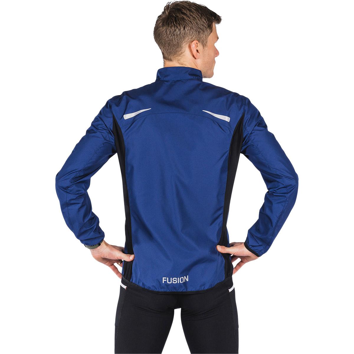FUSION S1 Løbejakke Herre Night Blue
