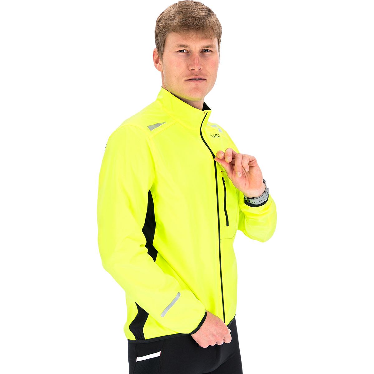 FUSION S1 Løbejakke Herre Yellow