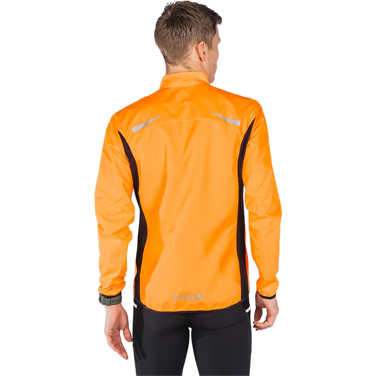 FUSION S1 Løbejakke Herre Orange