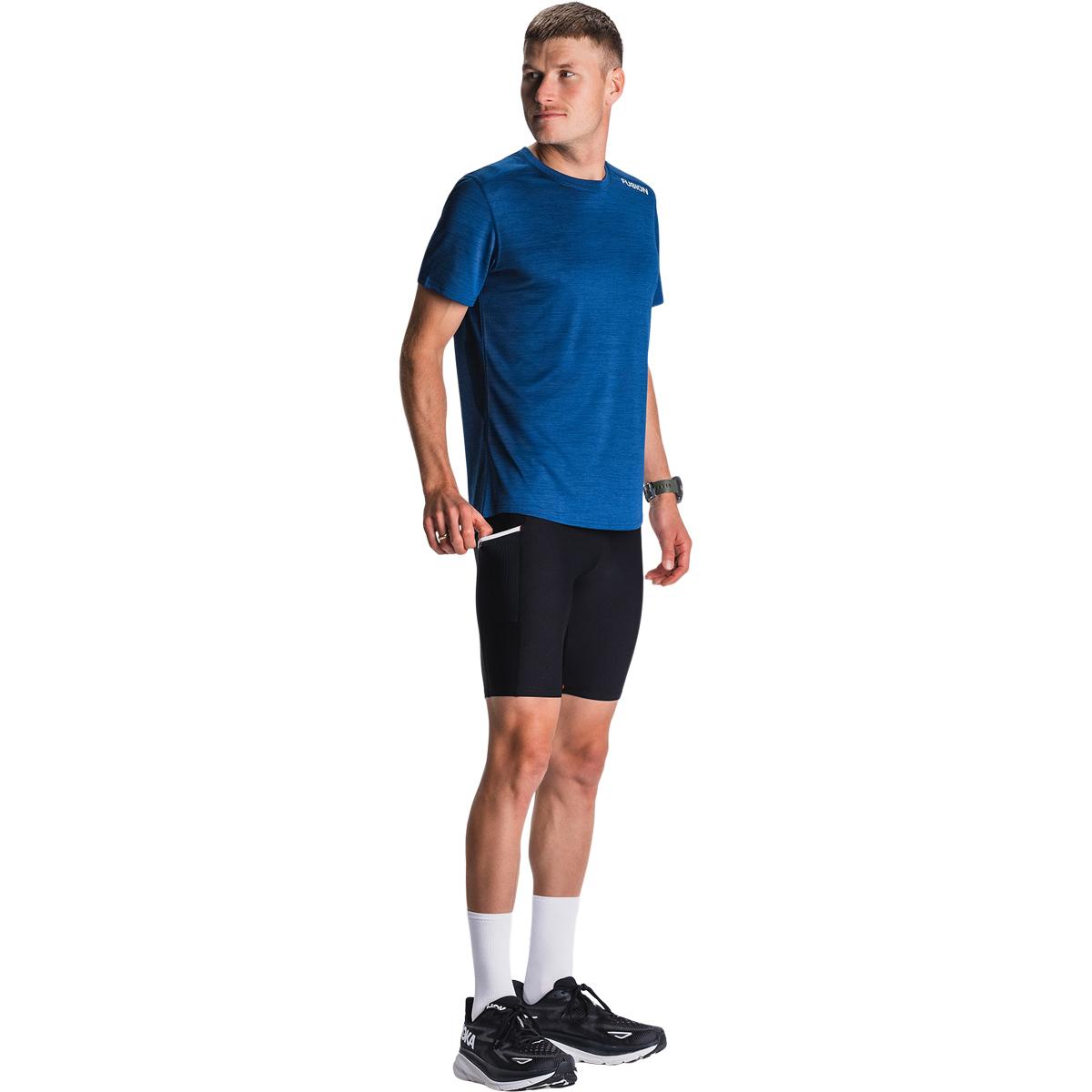 FUSION C3 Korte Løbetights Unisex SuperBlack