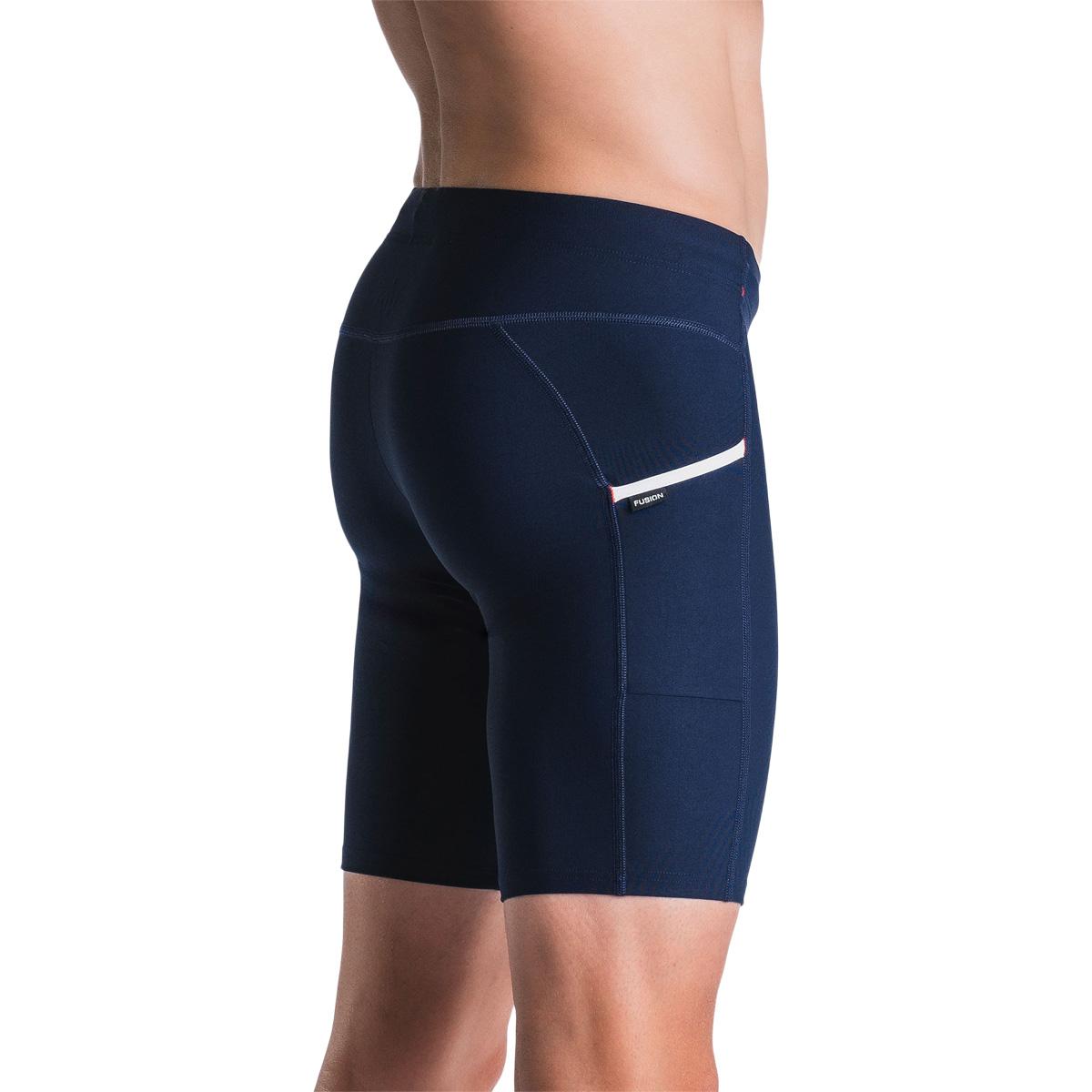 FUSION C3 Korte Løbetights Unisex Night Blue