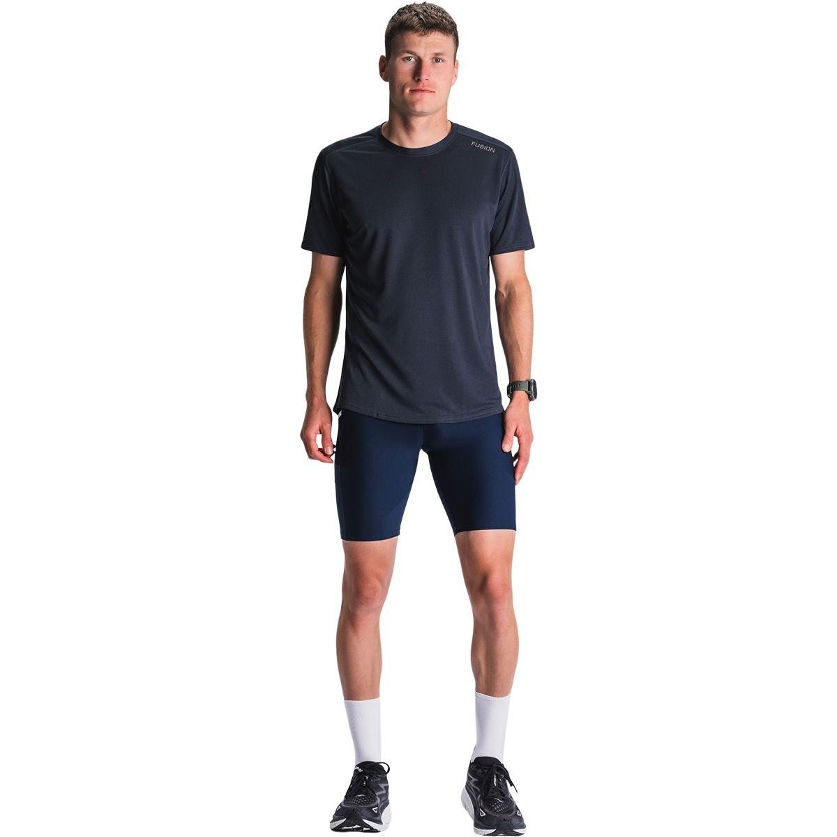 FUSION C3 Korte Løbetights Unisex Night Blue