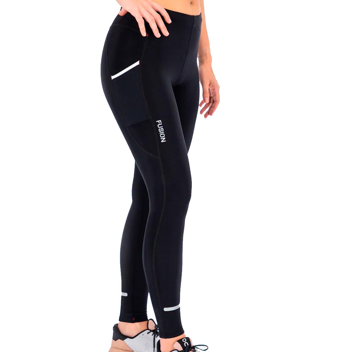 FUSION Hot X-Long Løbetights Unisex BLACK