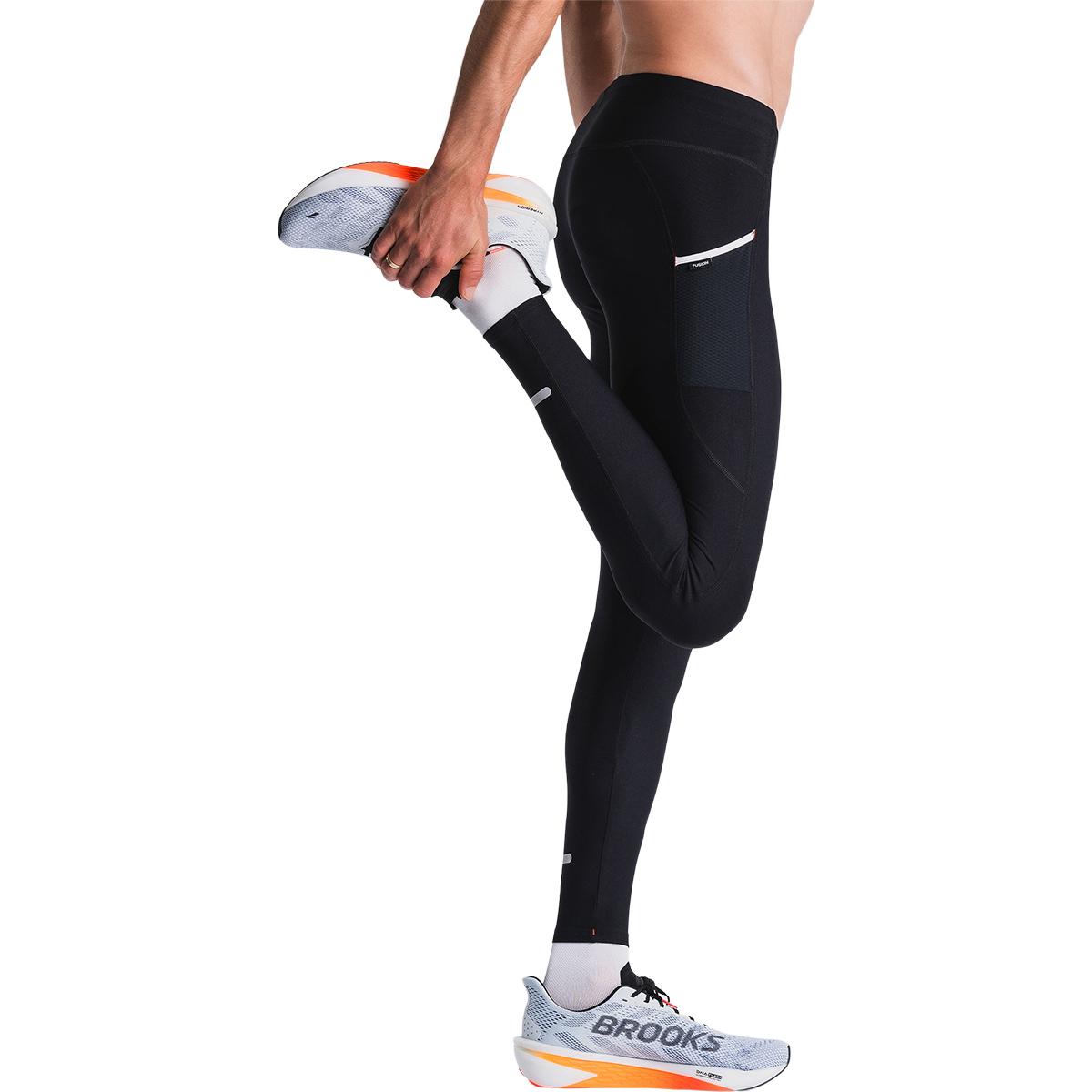 FUSION C3 Long Løbetights Unisex BLACK