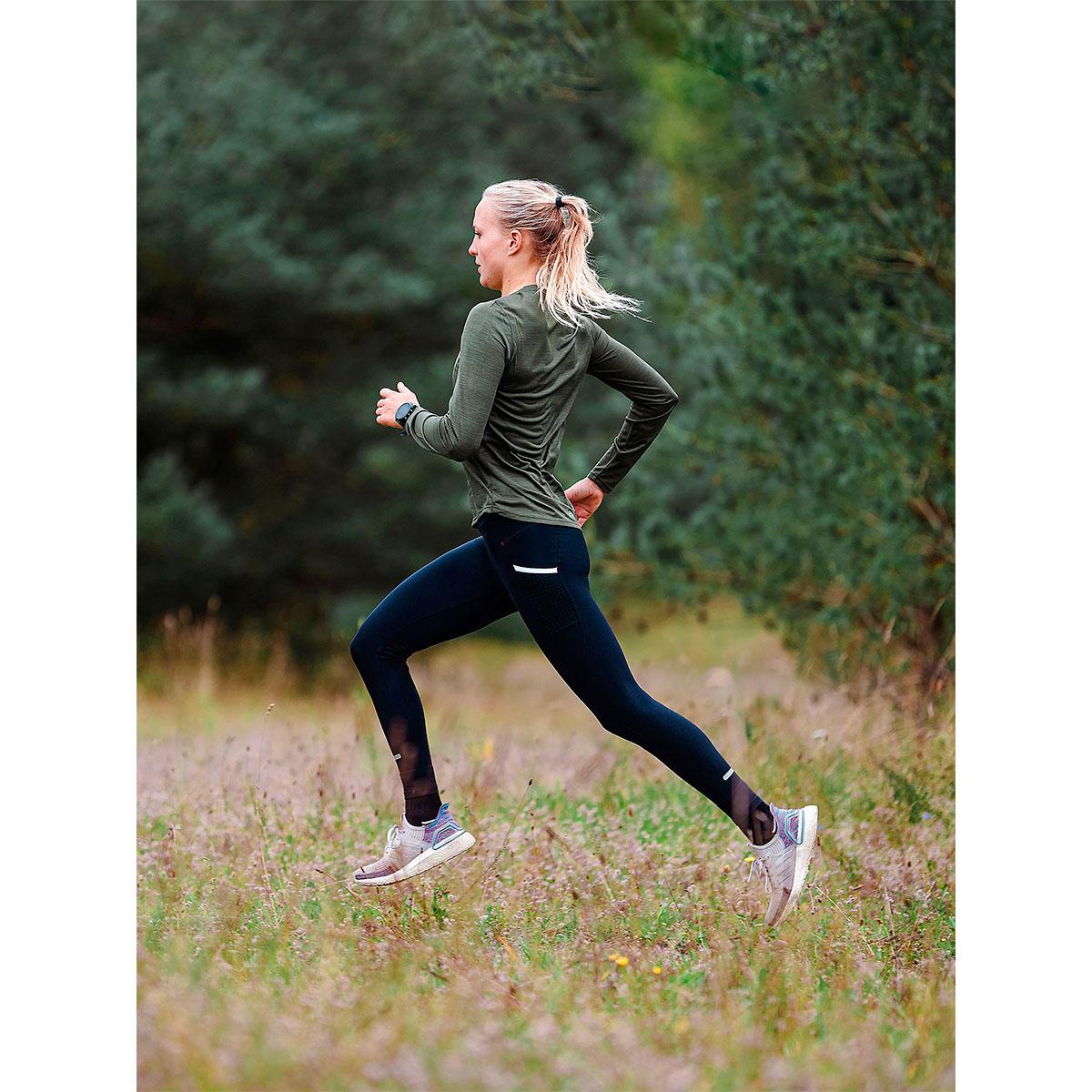 FUSION C3 Long Løbetights Unisex SuperBlack