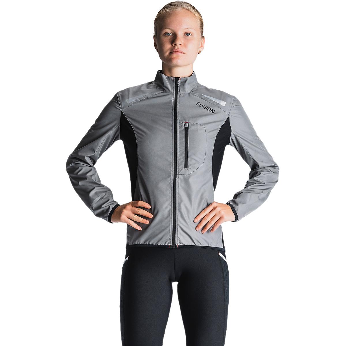 FUSION S1 Løbejakke Dame Grey
