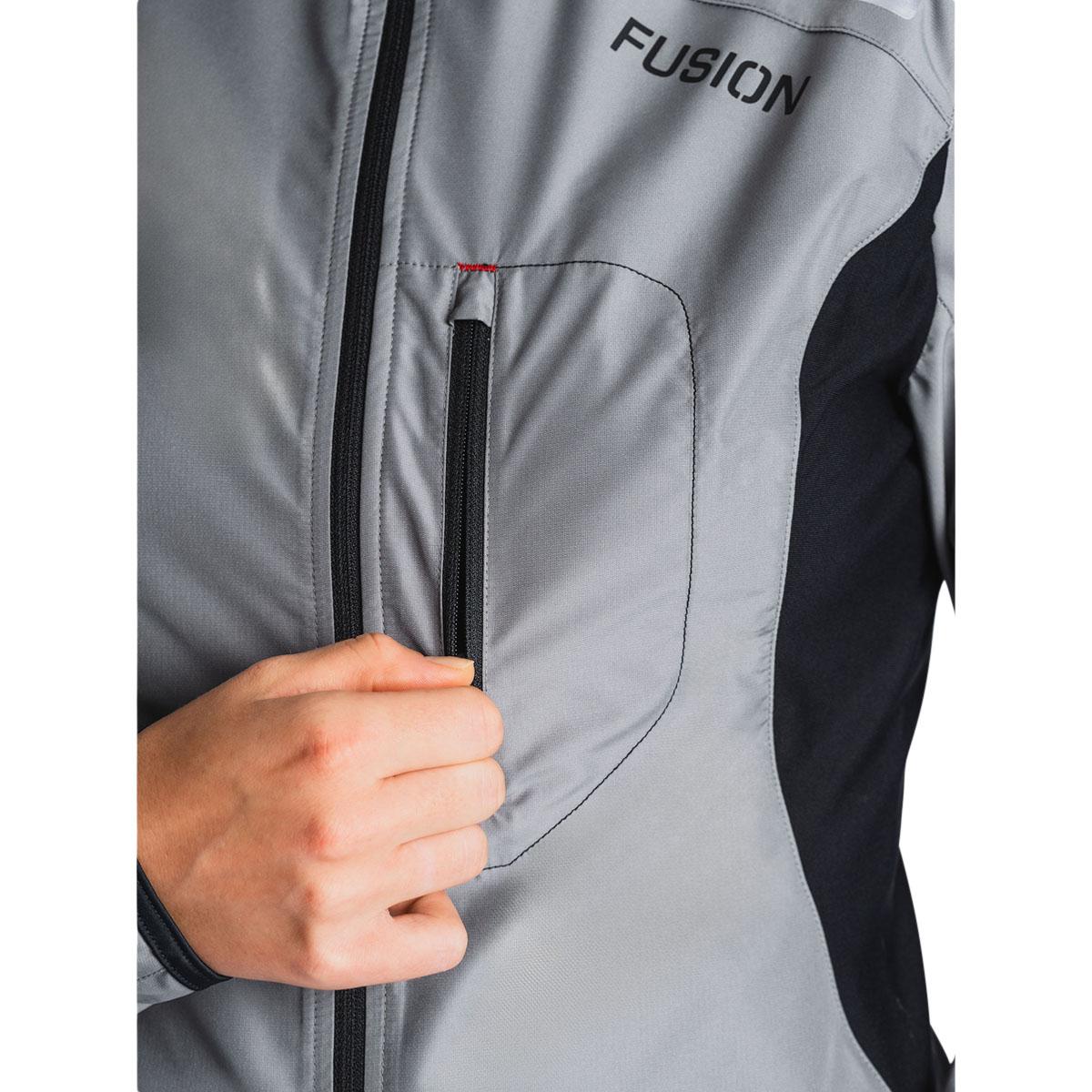 FUSION S1 Løbejakke Dame Grey