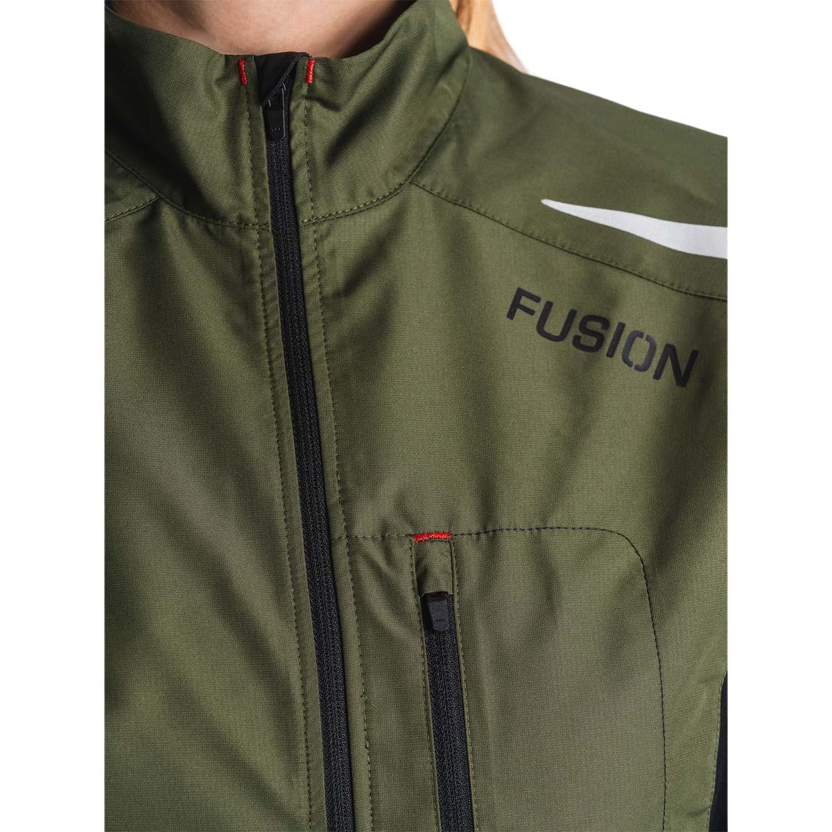FUSION S1 Løbejakke Dame Green