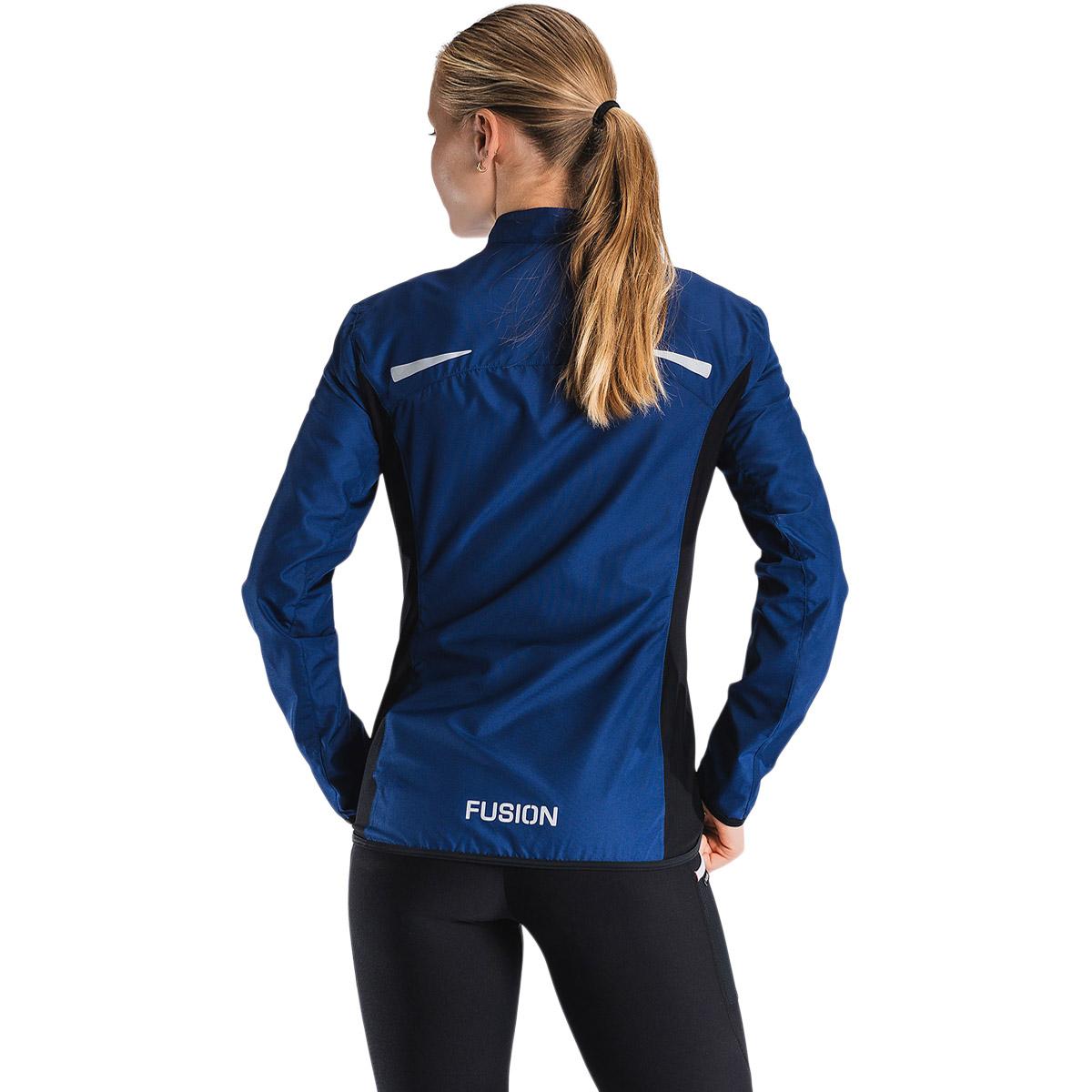 FUSION S1 Løbejakke Dame Night Blue