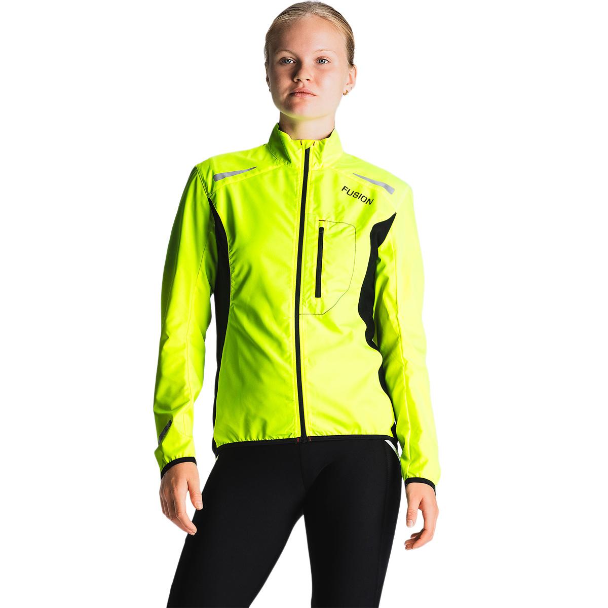 FUSION S1 Løbejakke Dame Yellow