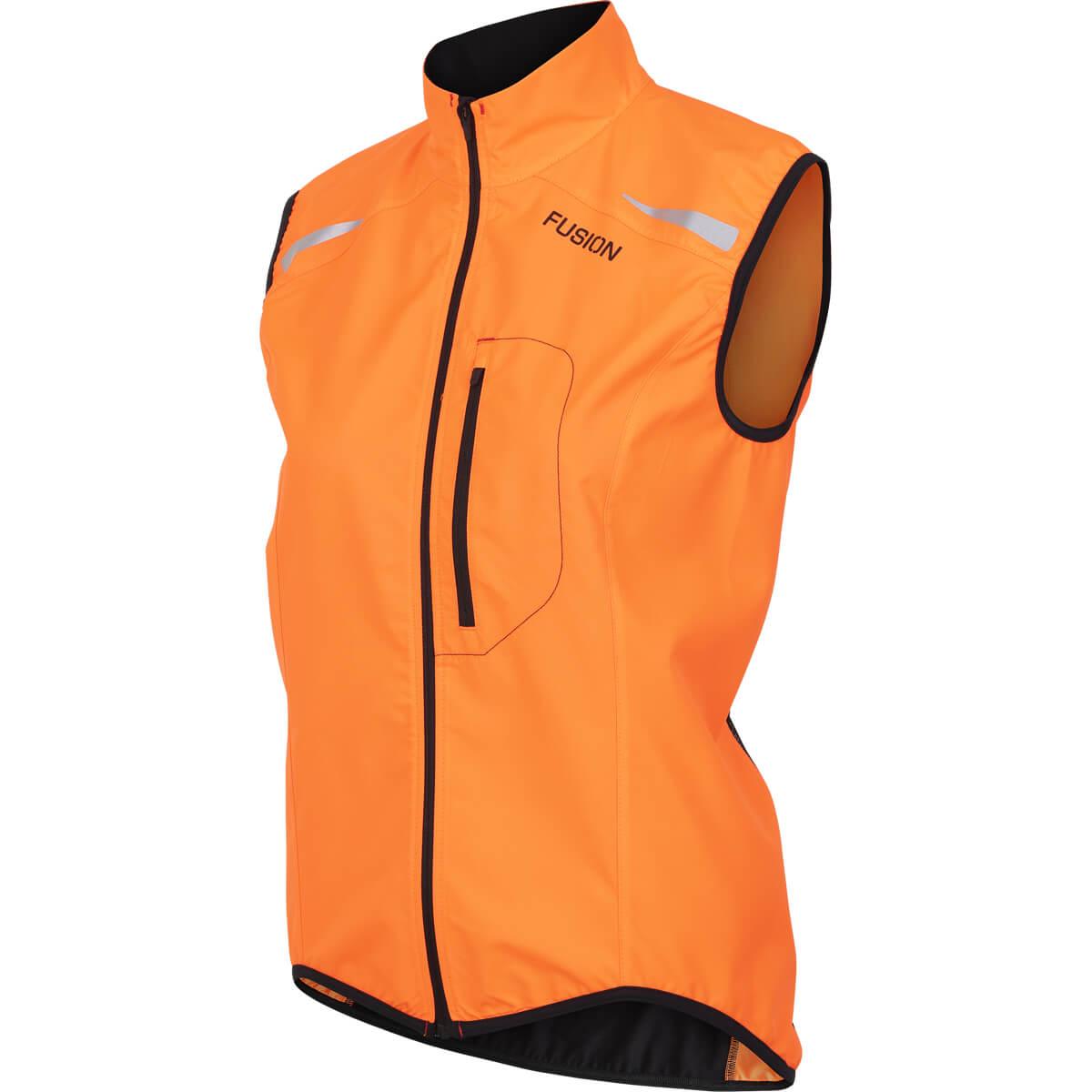 FUSION S1 Løbevest Dame Orange