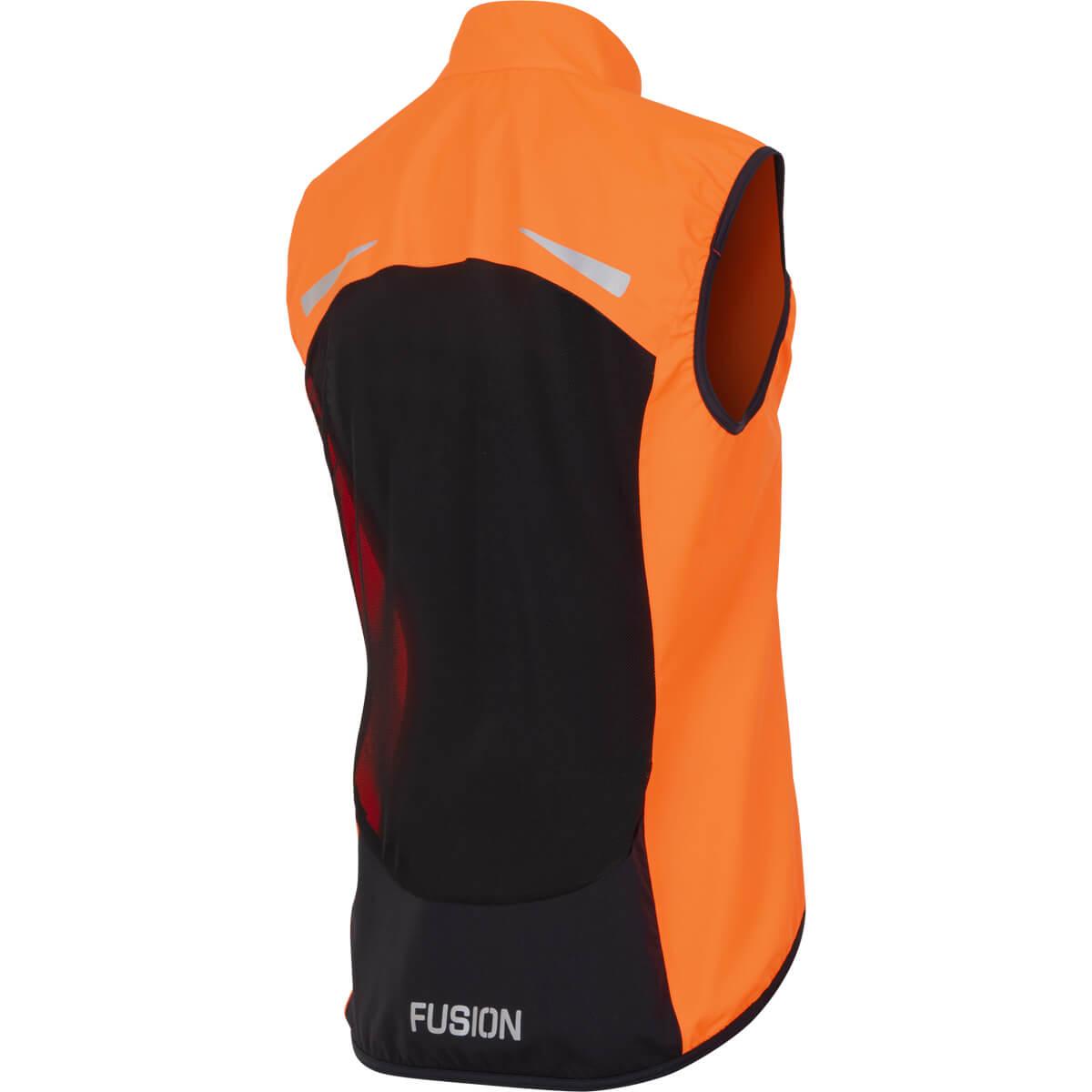 FUSION S1 Løbevest Dame Orange