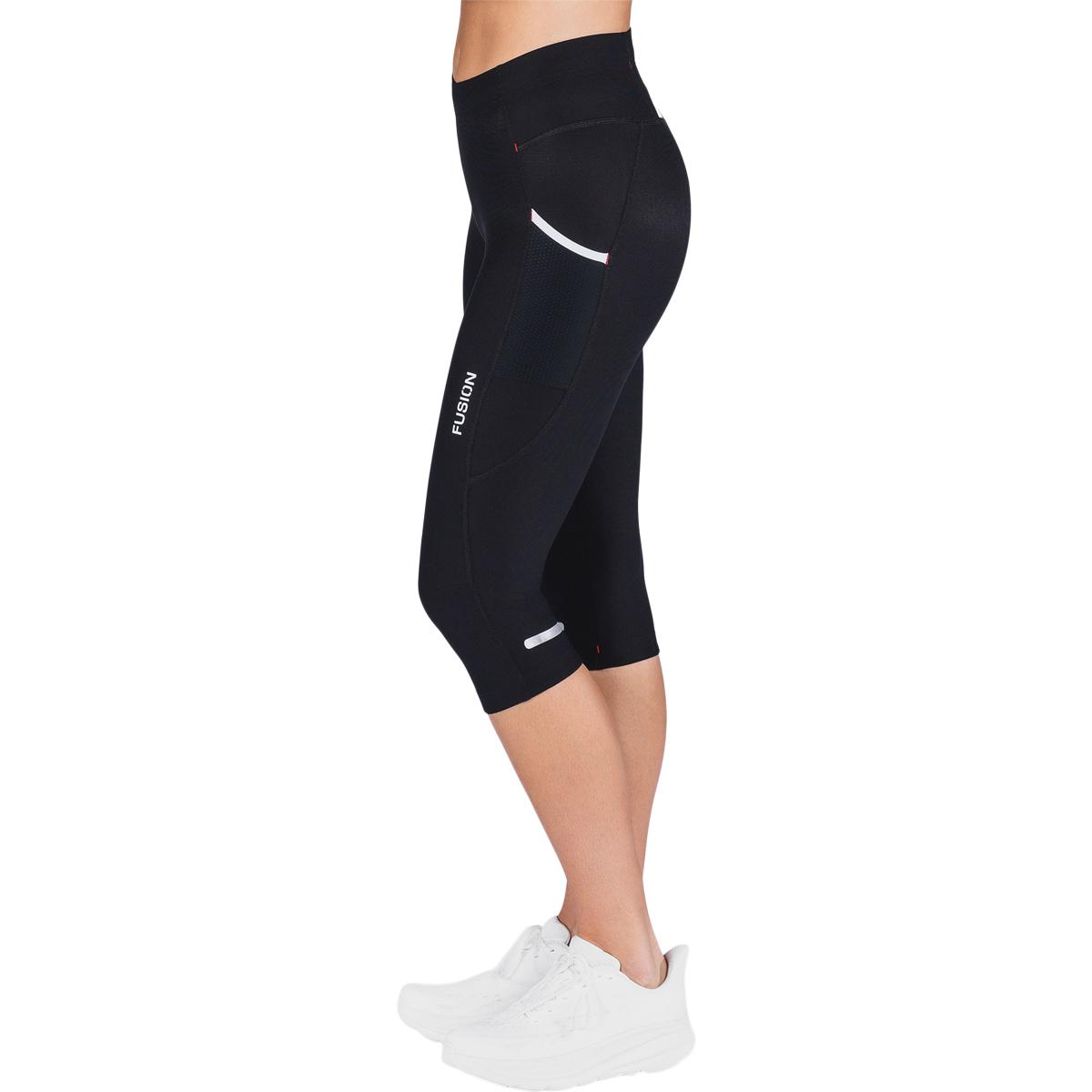 FUSION C3 3/4 Løbetights Unisex BLACK