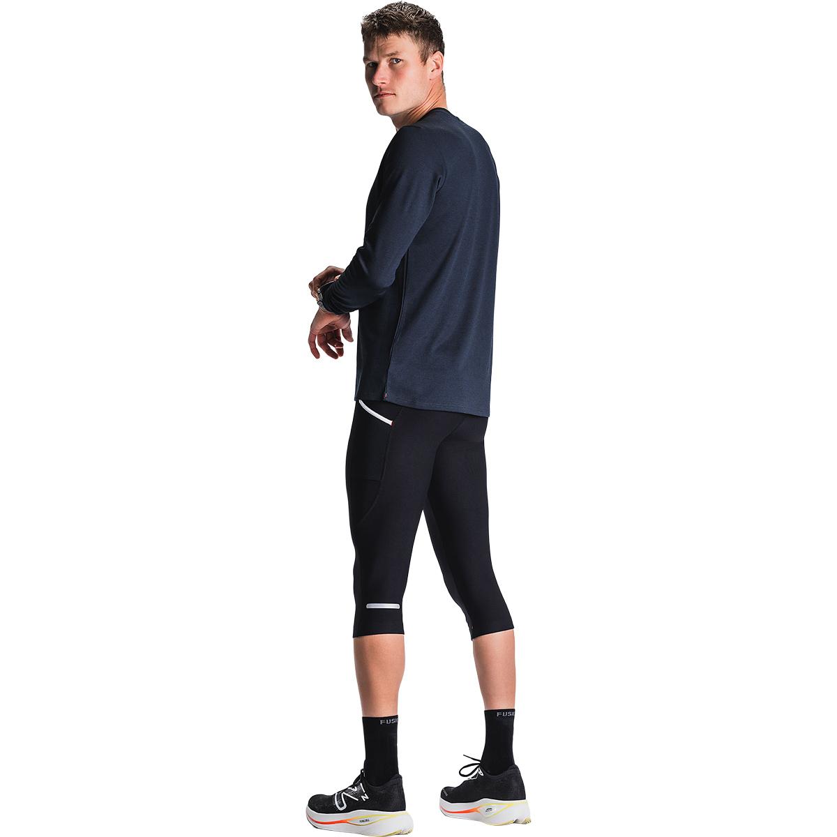 FUSION C3 3/4 Løbetights Unisex SuperBlack