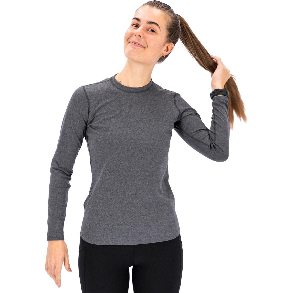 FUSION C3 Løbetrøje Dame Dark Grey