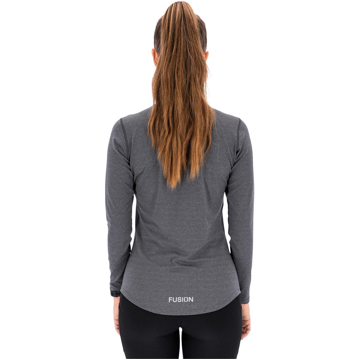 FUSION C3 Løbetrøje Dame Dark Grey
