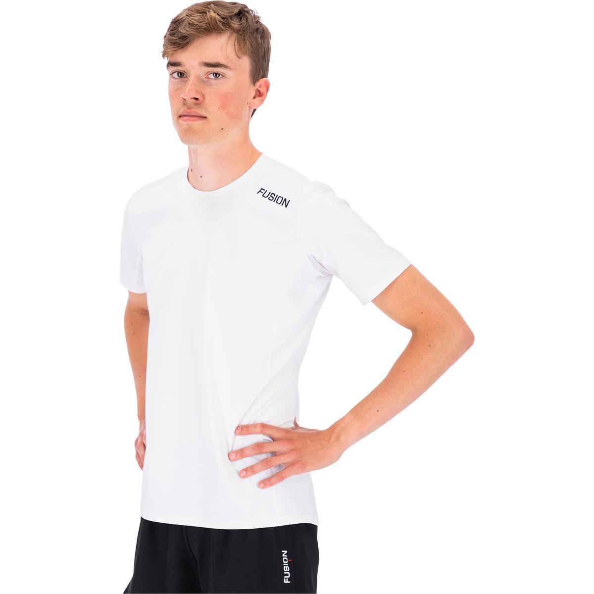 FUSION Sli T-shirt Herre White